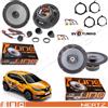 Hertz Evotuning Kit 6 Casse Altoparlanti Hertz K165 X165 Anteriori Posteriori per Renault Captur