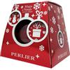 Perlier Christmas Edition - Cofanetto Regalo Magia di Natale Bagno Crema, 500ml