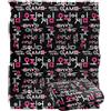 Squid Game Coperta super morbida al tatto con logo Squid Game, 152 x 127 cm