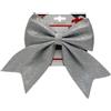 Due Esse Christmas Fiocco Glitterato Spugna cm 20x26 Silver