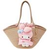 pattinatore NUOVO! Borsa Sanrio My Melody Basket con peluche staccabile - tasca interna a...