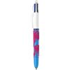 BIC Sfera Bic 4 Colori CollezioneVeloursVelluto (Verde)