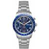 Fossil Sport Tourer orologio da uomo, movimento cronografo, bracciale in acciaio o cinturino in pelle, Blu
