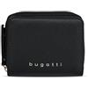 bugatti bugattti Ella Portafoglio Donna Piccolo, Pelle Sintetica, Nero