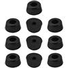 Sourcing Map 10pz tondo piedini in gomma paraurti mobili tavolo stampante tagliere speaker Floor Protector cabinet Leg Pads