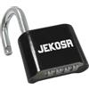 Jekosa® JKB50 Lucchetto a Combinazione 4 Cifre Antiscasso - Serratura per Cancello Esterno, Armadietto e Palestra - Lucchetto Impermeabile in Lega di Zinco, Arco 8mm Senza Chiave