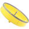 Aohhy Sega a Tazza Diamantata 150mm con Punte Guida, Professionale Vacuum Brasato Punte per Trapano Diamantate per Piastrelle, Porcellana, Vetro, Marmo e Ceramica