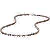 GAVU Collana Uomo Donna Pietre e Cristalli, Collana Bronzite Uomo Donna con Chiusura OT 60cm