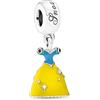 JCaleydo D 36 Charm Compatibile con Bracciale Pandora