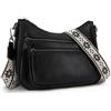 VIMUTI, Borsa a tracolla da donna in pelle, alla moda, con molte tasche, borsa da viaggio leggera, 357.4 cubic inches