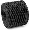 cyclingcolors 1x Rafia per fabbricazione cesti 1,5 mm 200 m Maglia Cappello Borsa Composizione floreale Decorazione Cucito, Nero