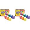 CRAYOLA - Tempere Lavabili per Bambini, Confezione da 12 Barattolini da 59 ml, Colori Classici, Età Consigliata: da 3 Anni