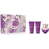 Versace Cofanetto Dylan Purple Edp 50ml + Gel Bagnodoccia + Body Lotion