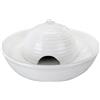 Trixie Fontanella in Ceramica Vital Flow Bianca 0.8L