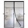 RELIANCER Tenda termica magnetica per porta, 91,4 x 203,2 cm, chiusura automatica, adatta per porte fino a 86,4 x 200,7 cm, per mantenere caldo in inverno fresco in estate, per condizionatore d'aria
