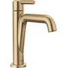 Delta Faucet Rubinetto da bagno Nicoli Gold, rubinetto da bagno a foro singolo, rubinetto da bagno a maniglia singola, bronzo champagne 15849LF-CZ