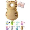 JEJA Protezione per La Testa Del Bambino, Regolabile Cuscino Protettivo per il Corpo Posteriore - Tigre Con Antiscivolo Ginocchiere Bambini