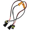 YUNPINGCAR 50W 6 Ohm 9006 HB4 9012 LED Luce di carico Resistore Adattatore Fix Hyper lampeggiante lampeggiante Canbus Errore Attenzione Canceller