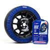 Sparco Set di 2 catene da neve in tessuto Sparco per auto, facili da installare, silenziose e durevoli, approvate, certificate e riutilizzabili Sparco SnowShield, guanti inclusi. (XL)