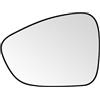 SENZEAL Vetro dello Specchietto Lato Guida Riscaldato con Piastra Portante per Citroen C3 C4 C5 2009-2016 DS3 DS4 DS5 2011-2018 Peugeot 508 508SW 2010-2018 (Sinistro)