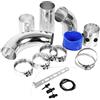 GOTOTOP Universale Tubi di Fissaggio del Filtro dell' aria Auto Kit di Attacco di Alto Flusso di Induzione Set di Lega di Alluminio