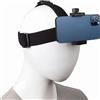 Yosoo Health Gear Supporto per Telefono Cellulare Montato Sulla Testa, Video in Prima, Staffa per Riprese Dal Vivo All'aperto con Clip, per Videocamera, Telefono Cellulare