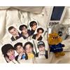 Stray Kids SKZOO KARMA Ufficiale Peluche Bambola Portachiavi Foto Carte Han Q...