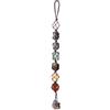 Tiardey 7 Cristalli Chakra Cristalli e Pietre Preziose Cristallo Appeso Chakra Regali Pietre Preziose Burattate Appeso Auto per Reiki Appeso A Parete 1 pz