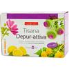 Dr.Theiss Dr. Theiss Depur-Attiva Integratore Alimentare Tisana 20 Filtri con Ortica, Tarassaco e Bardana per Pancia Piatta, Gonfiore Addominale con Limone e Malva. Detox
