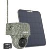 Reolink 4K Telecamera 4G Sim da Esterno Senza Fili con Batteria 360° PTZ Fototrappola