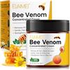 YijiaXingzhou Crema al Veleno d'Ape 120g, Crema al Veleno d'Ape per il Trattamento della Pelle per Rimozione di Cicatrici e Macchie, Ripristino Complessivo della Pelle, Anti-Età, Idratante, Riparatrice, Ingredienti