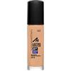 Manhattan Lasting Perfection 25 Ore Make up Rose Vanilla 55 Fondotinta idratante a lunga durata, elevata opacità, per una carnagione impeccabile, 30 ml