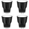 noobibaba MR8 12V Lampadina a LED da 2W, GU4 MR8 12V 10W 20W Sostituzione Lampadina alogena, Luce calda 2700K Angolo di emissione 120° Lampadina a LED, Non Dimmerabile 4 Pezzi