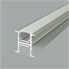 V-TAC Profilo Lineare da Incasso 2000×17,7×13 mm Alluminio Silver per Strip LED fino a 14,1 mm - SKU 24105