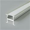 V-TAC Profilo Lineare da Incasso 2000 × 24 × 10 mm Alluminio Silver per Strip LED fino a 15,6 mm - SKU 24106