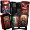 Earth Moon Magick - Tarocchi del regno delle ombre - 78 + 2 carte extra, guida con parole chiave, tarocchi oracolo carte set, ideale per lavoro ombra, perfetto per principianti e lettori avanzati