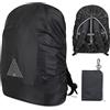ZYXTLY Copri Zaino per Pioggia 15-75L,Coprizaino Impermeabile per Zaino Trekking Borsa da Scuola,Coprizaino Antipioggia con Fibbia Regolabile,Parapioggia per Zaino per Escursionismo,Viaggio,Ciclismo