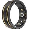 Findtime Anello intelligente con cardiofrequenzimetro, pressione sanguigna, monitoraggio del sonno, oximetro, contapassi, contacalorie, fitness