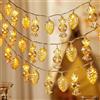 Lunartec illuminazione degli alberi: WLAN Albero di Natale Copertura Luci con App, 6 Ghirlande, 240 LED (catena luminosa per albero di Natale