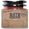 BSIE Typewriters - Nastro per macchina da scrivere Underwood - Confezione Doppia - 1× Nero + 1× Nero e Rosso - Compatibile con No. 5, Champion, Universal, Touch-Master - GR9 - Testato a Nizza, Francia
