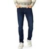 TONY BACKER - Jeans Felpati Uomo, Pantaloni Imbottiti Uomo con Pile, Caldi per l'inverno, Jeans Elasticizzati Termici Comodi E Versatili per Lavoro, Tempo Libero (IT, Numero, 46, Regular, Regular)