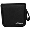 MEDIARANGE BOX50 FUNDA para DISCOS Ã"PTICOS FUNDA CARTERA 24 DISCOS Negro