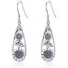 ONEFINITY Orecchini Girasole Orecchini Pendenti Girasole In Argento Sterling 925 Compleanno Gioielli Di Natale Regali Di Natale Per Donne E Ragazze
