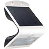 Luceco Solar Guardian applique angolare per esterni, con sensore di movimento PIR, 3,2 Watt, nero