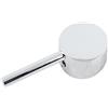 Yosoo Health Gear Maniglia a Leva Universale per Rubinetto da 45 Mm con Nucleo Valvola da 45 Mm per Rubinetto Dell'acqua del Lavabo del Bagno, Manopola Doccia a Leva Singola in Lega di Zinco di
