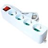 Terryshop74 Multipresa ciabatta 3/4/5/6 posizioni 2500 watt presa shuko filo con attacco italia 10A (4 Posizioni)