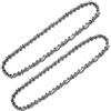 Qiuwanzia Catena per motosega da 18 pollici per Husqvarna per Hyundai 550XP 346XP 359 per Efco 72 Maglie di trasmissione Passo 0,325 pollici/8,2 mm per motoseghe da 38-62 cc per giardinaggio domestico