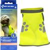 First Aid Only Giubbotto di avvertimento per cani, giallo, taglia L, gilet di sicurezza per cani con riflettore, regolabile con chiusura in, circonferenza collo: 48-62 cm, circonferenza petto: 64-81