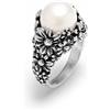 Giovanni Raspini / Drops / anello Margherite / argento e perla naturale - 11099