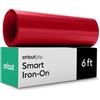 Cricut Smart Iron on, rosso - 14 cm x 1,8 m Bulk (1)
